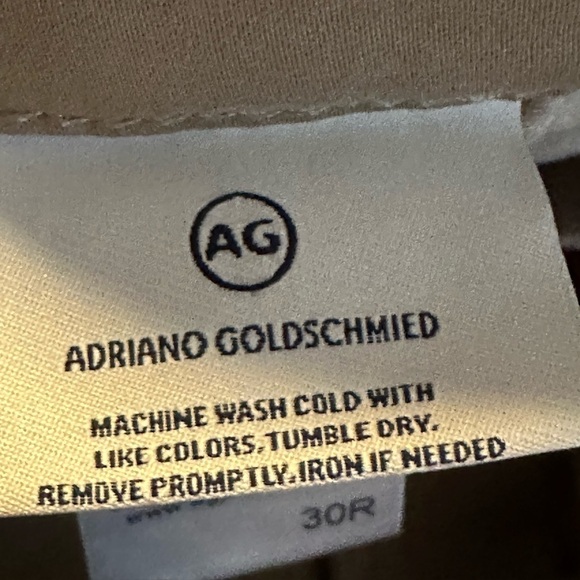 AG Men’s Shorts Size 30 Beige - Picture 4 of 5